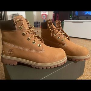 Brown timberland boots